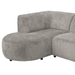 Leen Bakker Hoekbank Luna links - stof Cremona - beige New