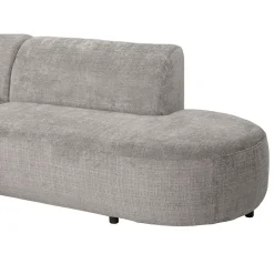 Leen Bakker Hoekbank Luna links - stof Cremona - beige New