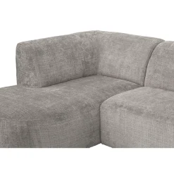 Leen Bakker Hoekbank Luna links - stof Cremona - beige New