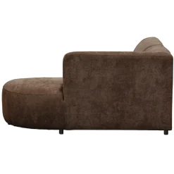 Leen Bakker Hoekbank Luna rechts - stof Rebel - terra Outlet