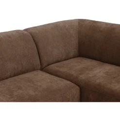 Leen Bakker Hoekbank Luna rechts - stof Rebel - terra Outlet