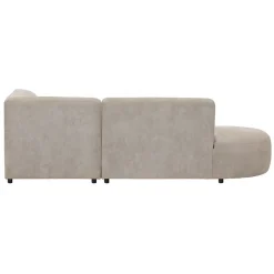 Leen Bakker Hoekbank Luna rechts - stof Rebel - beige Discount