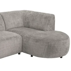 Leen Bakker Hoekbank Luna rechts - stof Cremona - beige Outlet