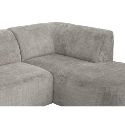 Leen Bakker Hoekbank Luna rechts - stof Cremona - beige Outlet