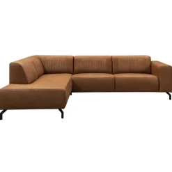 Leen Bakker Hoekbank Otis links - kastanje Outlet