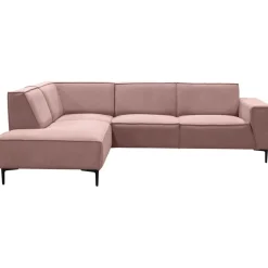 Leen Bakker Hoekbank Romy links - roze Outlet