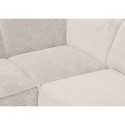 Leen Bakker Hoekbank Romy links - stof Egon - beige Clearance