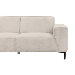 Leen Bakker Hoekbank Romy links - stof Egon - beige Clearance