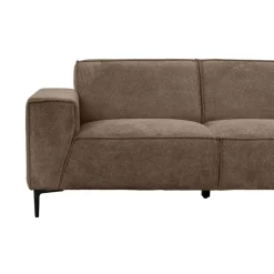 Leen Bakker Hoekbank Romy rechts - stof Egon - taupe Hot