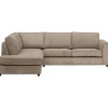 Leen Bakker Hoekbank Stuttgart links - taupe Best