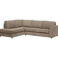 Leen Bakker Hoekbank Stuttgart links - taupe Best
