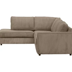 Leen Bakker Hoekbank Stuttgart links - taupe Best
