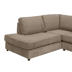 Leen Bakker Hoekbank Stuttgart links - taupe Best