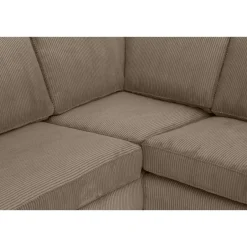 Leen Bakker Hoekbank Stuttgart links - taupe Best