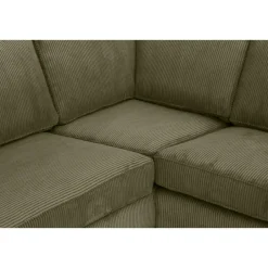 Leen Bakker Hoekbank Stuttgart links - olijfgroen Online