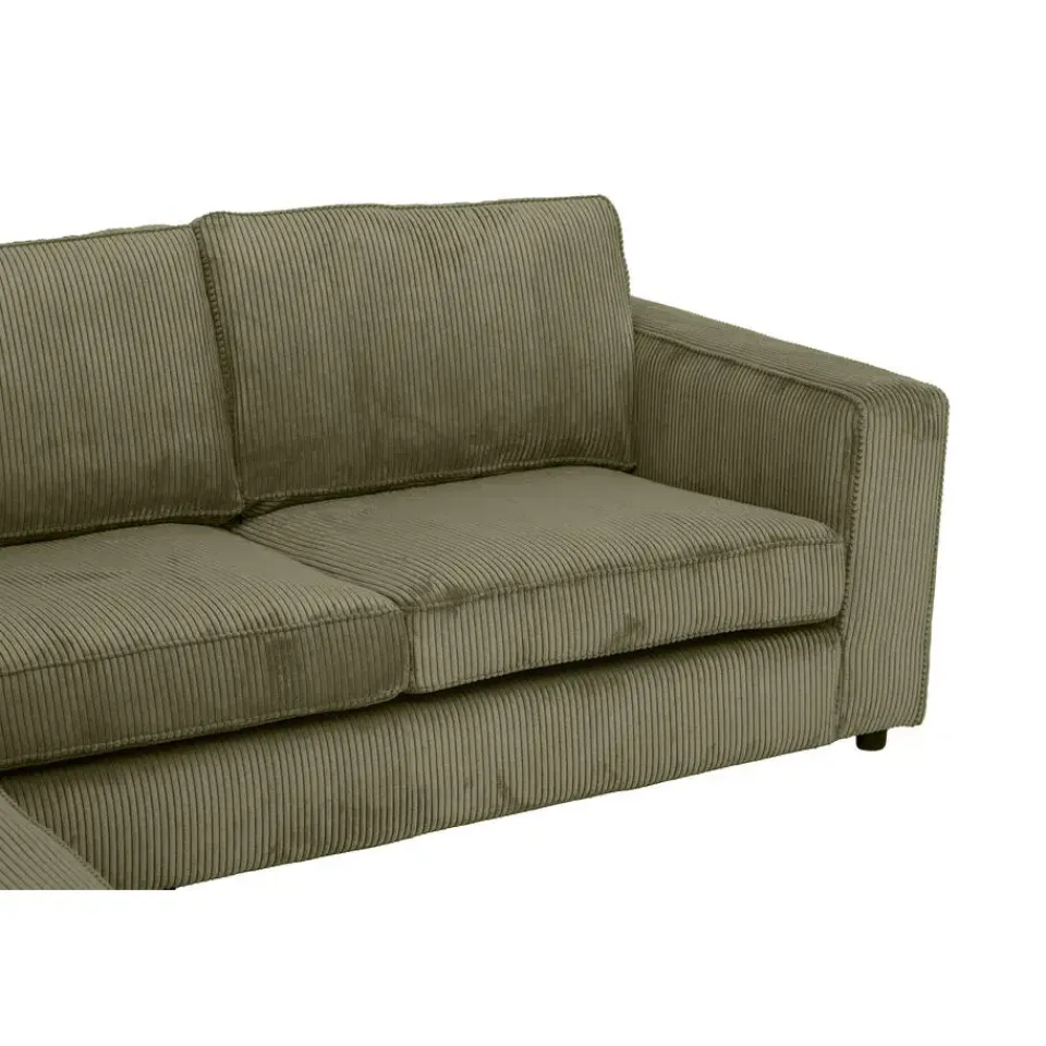 Leen Bakker Hoekbank Stuttgart links - olijfgroen Online