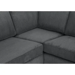 Leen Bakker Hoekbank Stuttgart links - antraciet Best