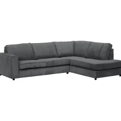 Leen Bakker Hoekbank Stuttgart rechts - antraciet Outlet