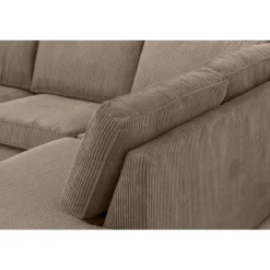 Leen Bakker Hoekbank Stuttgart rechts - taupe Sale