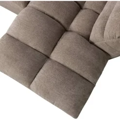 Leen Bakker Hoekbank Tibas rechts - stof Raven - beige Best