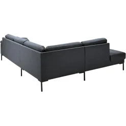 Leen Bakker Hoekbank Tom links - Basel - antraciet Clearance