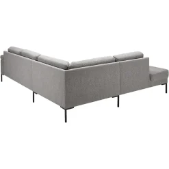 Leen Bakker Hoekbank Tom links - Monza - grijs New