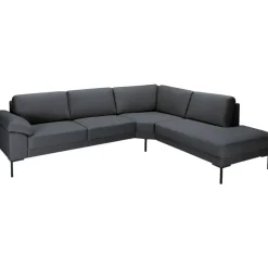 Leen Bakker Hoekbank Tom rechts - Basel - antraciet Hot