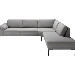 Leen Bakker Hoekbank Tom rechts - Monza - grijs Clearance