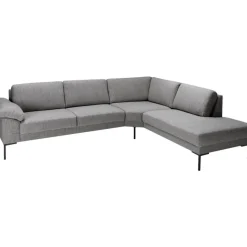 Leen Bakker Hoekbank Tom rechts - Monza - grijs Clearance