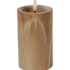 Home & Styling LED kaars - marmer bruin -D7,5 x H12,5 cm Clearance