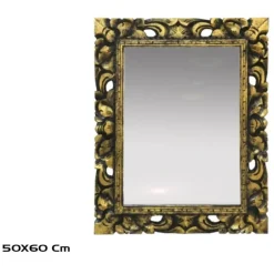 Home & Styling Wandspiegel Baroque - goud frame - 50 x 60 cm Outlet