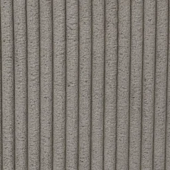 The Home Deco Factory Home Deco - Poefje - opbergbox - rib - zacht taupe - 38 x 38cm