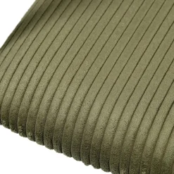 Leen Bakker Home Deco - Poefje - opbergbox - rib - groen - 38 x 38cm Online