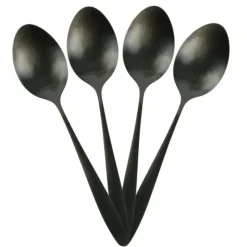 The Home Deco Factory Home Deco Factory Bestekset - 16 delig - zwart - RVS - 4 personen Online