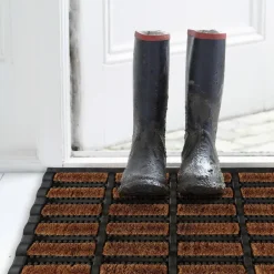 The Home Deco Factory Home deco factory Deurmat Sevilla - rechthoek - 40 x 60 cm Hot