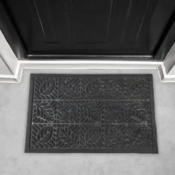 The Home Deco Factory Home deco factory Deurmat - anti slip - zwart - 40 x 60 cm Online