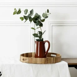 The Home Deco Factory Home Deco Factory dienblad van Acacia - 40 x 5 cm - bruin Hot