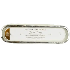 Merkloos Home Deco Factory Geurkaars - goud - L39 cm - 9 branduren Outlet