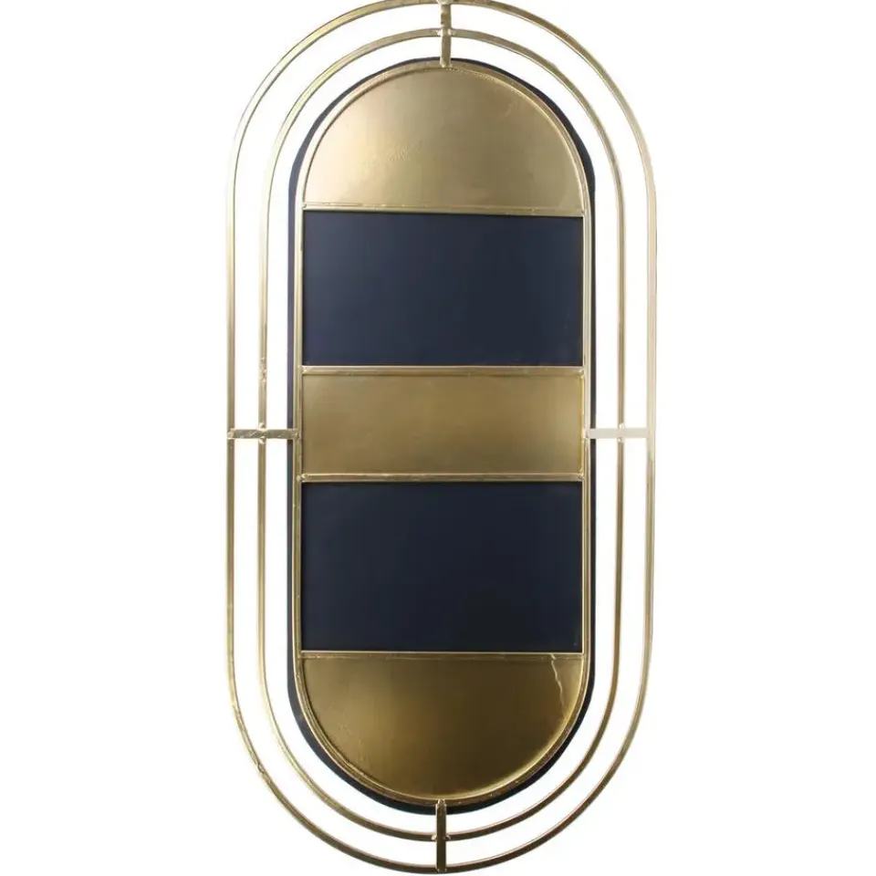 The Home Deco Factory Home Deco Factory Spiegel Marbella - ovaal - goud - L90 x B43 cm Best
