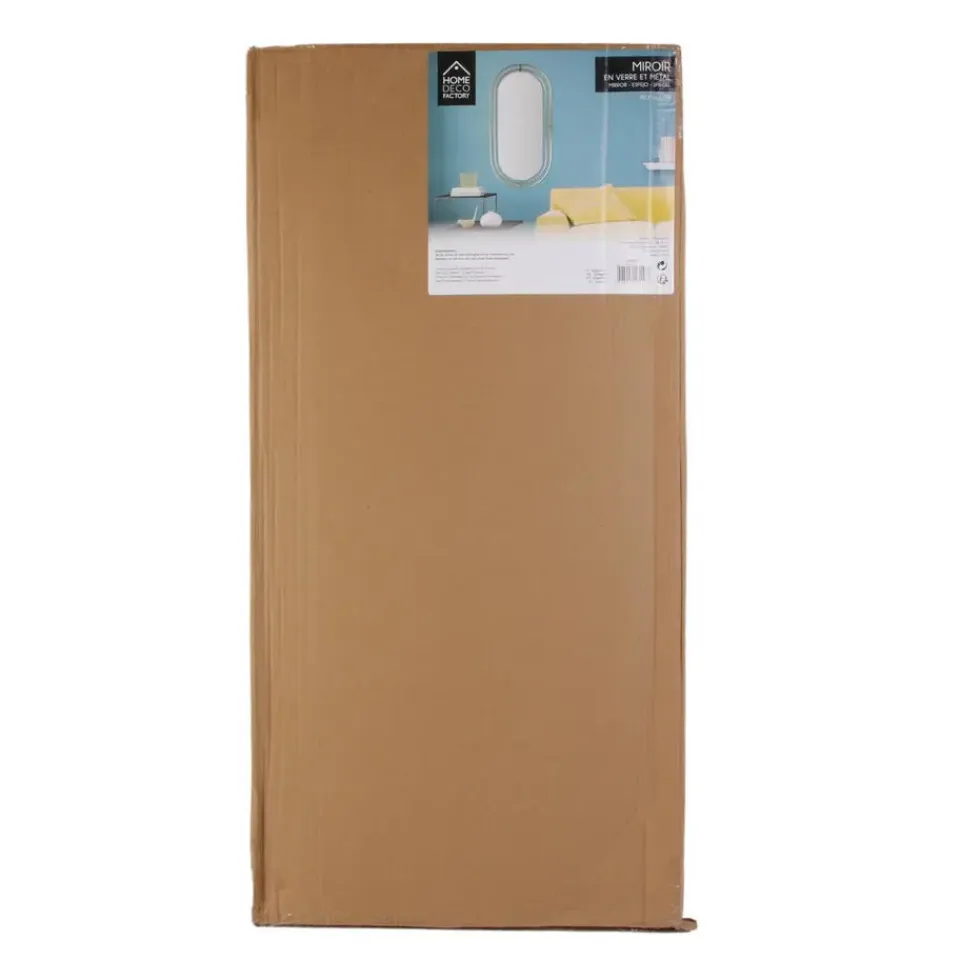 The Home Deco Factory Home Deco Factory Spiegel Marbella - ovaal - goud - L90 x B43 cm Best