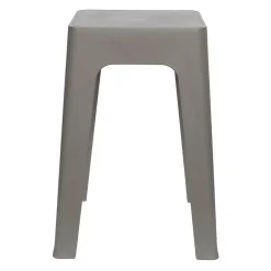 The Home Deco Factory Home Deco Factory zit krukje/stoel - grijs - D34 x H47 cm New