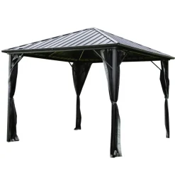 Merkloos HOME DELUXE - LED Zonnepaviljoen AZUR - 300 x 270 cm Clearance