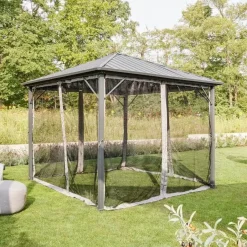 Merkloos HOME DELUXE - LED Zonnepaviljoen AZUR - 300 x 270 cm Clearance