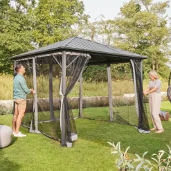 Merkloos HOME DELUXE - LED Zonnepaviljoen AZUR - 300 x 270 cm Clearance