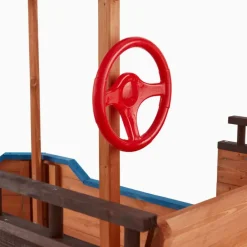 Merkloos HOME DELUXE - Scheepszandbak met bankje MATSCHEKISTE - 160 x 78 cm Clearance