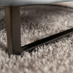 Merkloos HOME DELUXE fauteuil MACA fluweel stof beige - 95 x 73 x 88 cm Clearance