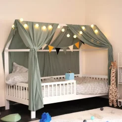 Merkloos HOME DELUXE Kinderbed STAR LAND Wit Sale