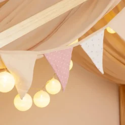 Merkloos HOME DELUXE Kinderbed STAR LAND Wit Sale