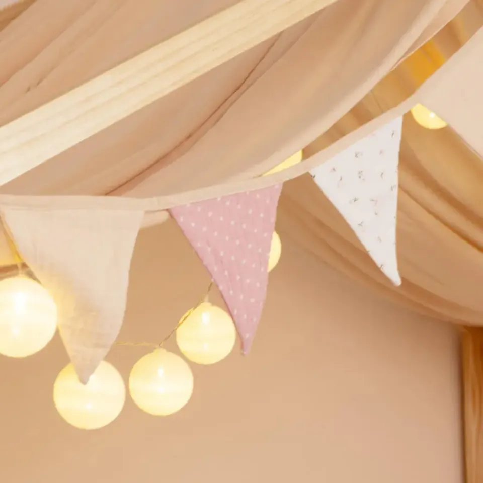 Merkloos HOME DELUXE Kinderbed STAR LAND Wit met Lades Outlet