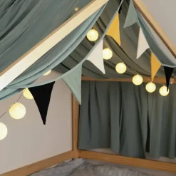 Merkloos HOME DELUXE Kinderbed WOLKENLAND Naturel Met Lades